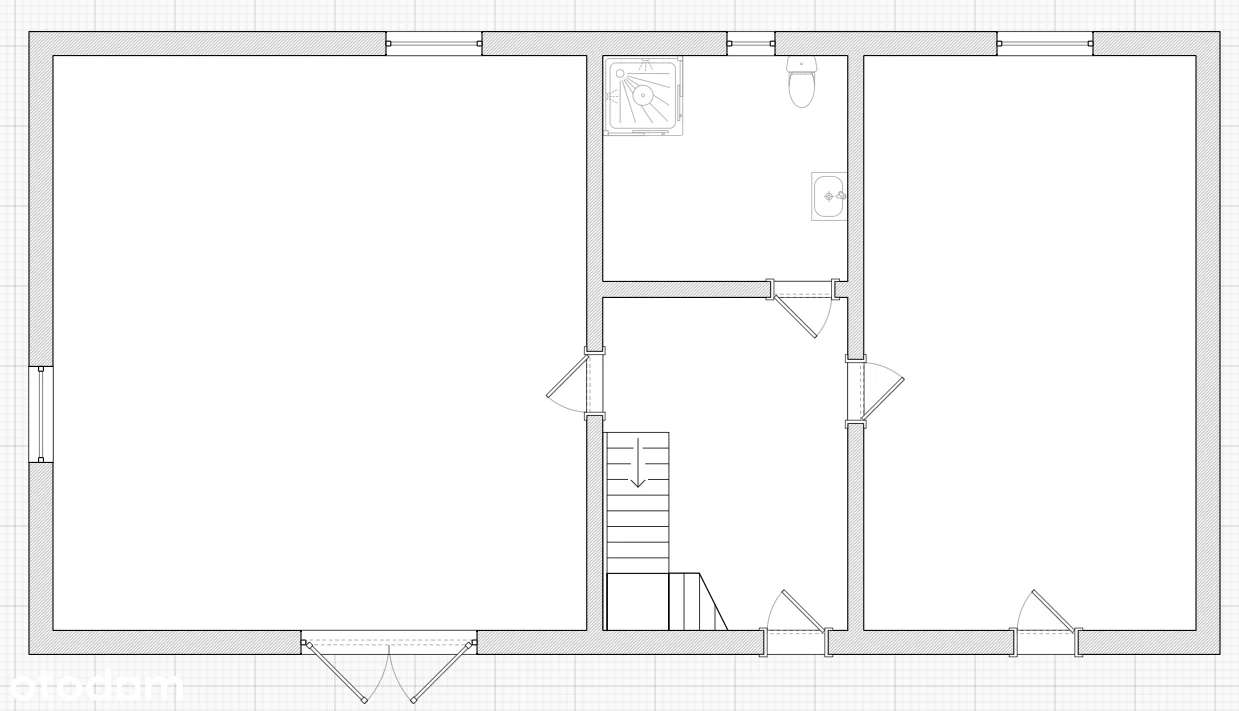 Dom wolnostojący z piękną działką – lasy i jeziora | Stara Wieś |-17