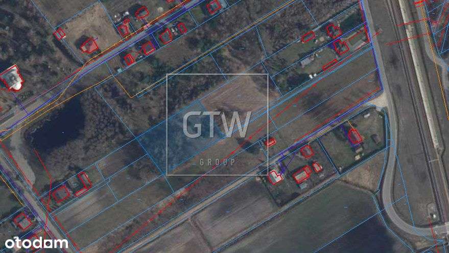 Michalczew, zielona działka pod budowę 3476m2 - Pełny obrazek: 4/4