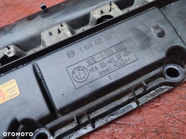 BMW E36 / E38 / E39 ORYGINALNA PLASTIKOWA POKRYWA ZAWORÓ 1X VANOS DO SILNIKÓW GAMY M52 { M52B20 / M52B25 / M52B28 } O NR. 1 703 341 / 1 748 630 OEM W BDB STANIE - 5