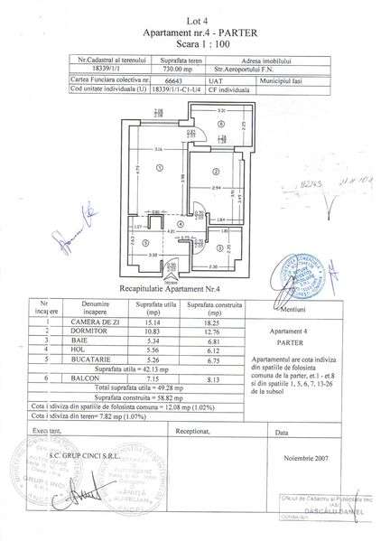 Apartament 2 camere de vanzare Tatarasi Green Park - Imagine principală: 5/7