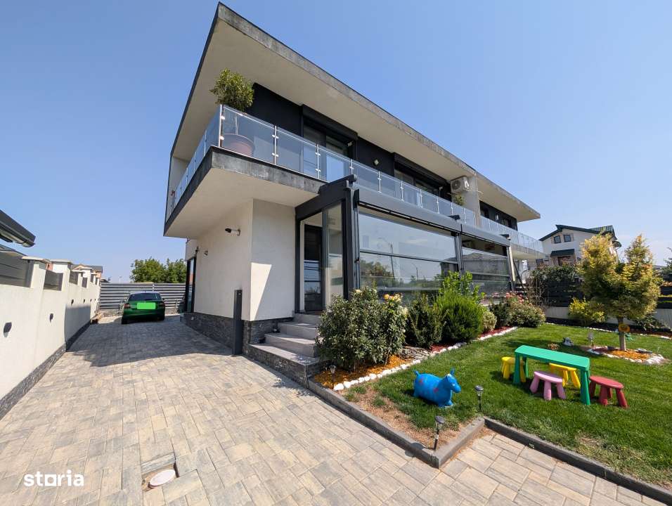 Casa premium 5 camere 141 mp Tunari | 0 comision | Vedere panoramica s - Imagine principală: 2/19