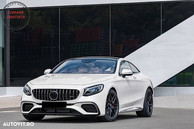 Grila Centrala Mercedes S-Class Coupe C217 (2014-2017) Cabrio A217 (2015-2017) Cro- livrare gratuita - 9