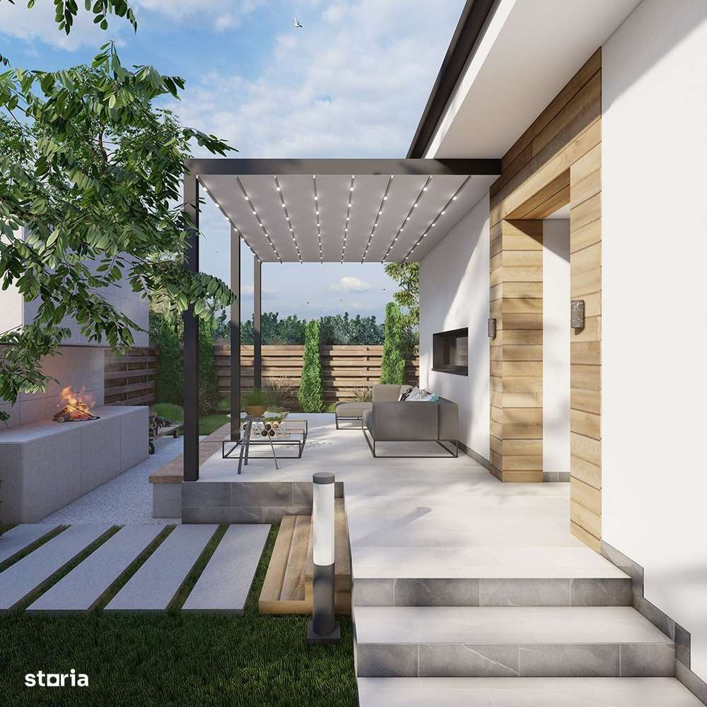 Casa cu sistem de ventilatie |Pompa de caldura|Smart Home| Teren 470mp - Imagine principală: 5/16