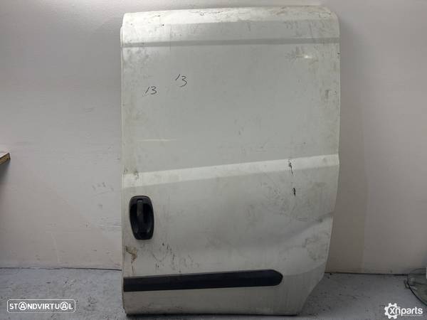 Porta Esq Lateral de Correr Branco Usado FIAT DOBLO Box (263_) - 1