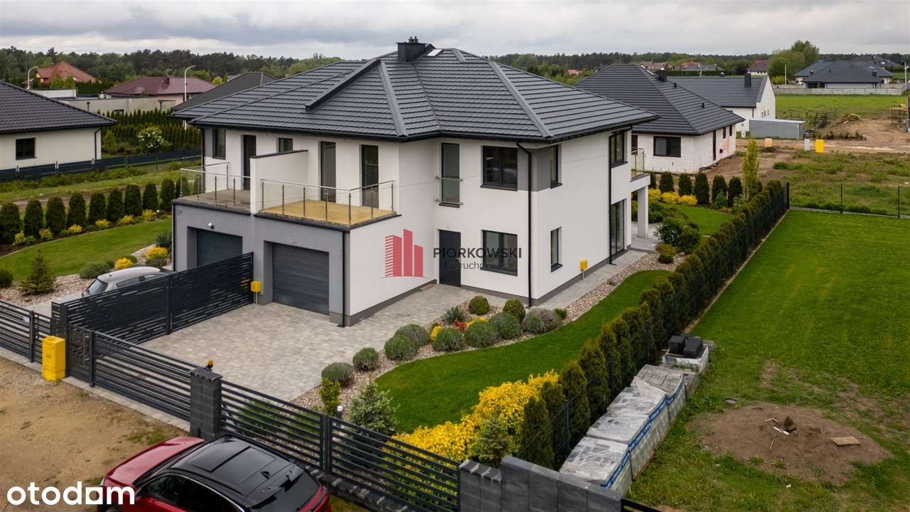 Nowoczesny dom w zabudowie bliźniaczej w Cekanowi-6