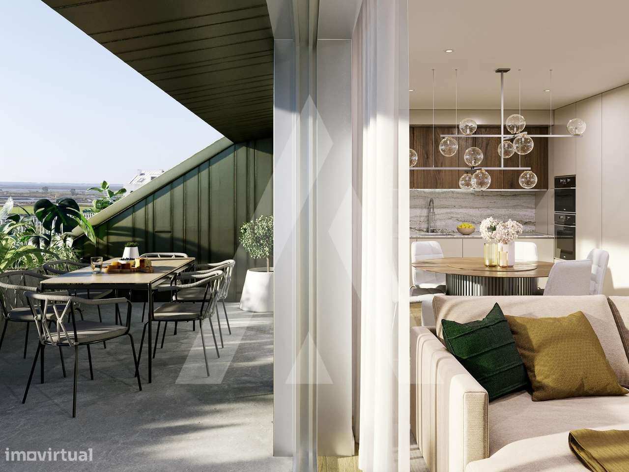 Apartamento T2 Implex com vistas sobre as salina em Aveiro-7