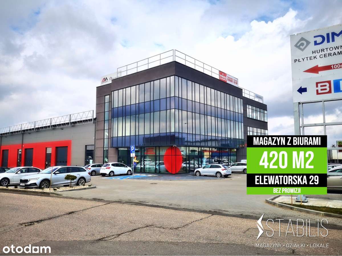 Magazyn z Biurami / Elewatorska / 420 m2-0