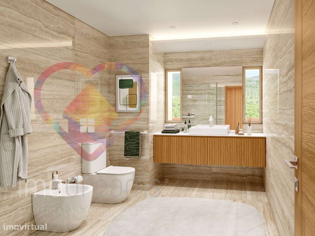 Apartamento T3 c/3 frentes e varandas em Vialonga - Lisboa-18