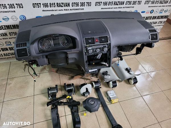 Plansa Bord Kit Airbag Centuri Vw Touran 1T3 An 2010-2015 Intacte Fara Defect - 1