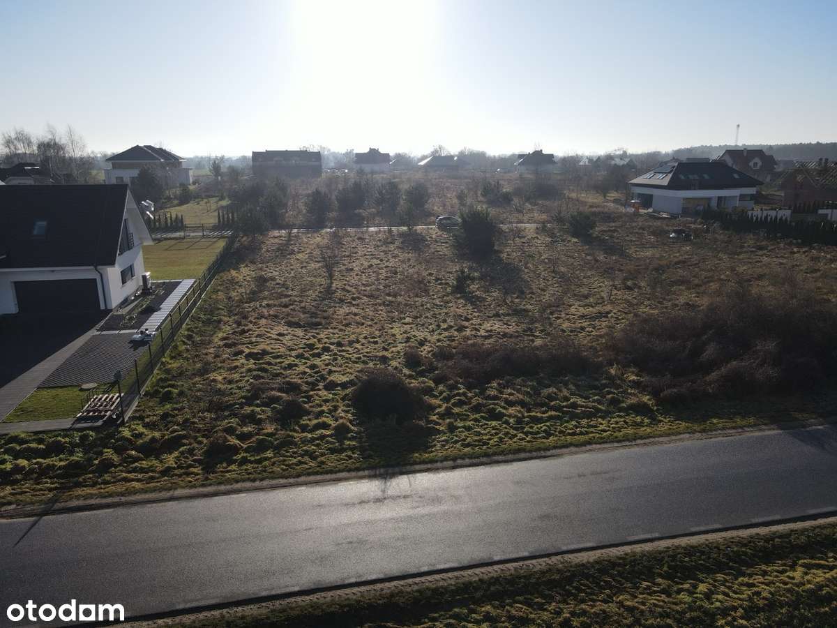 Bardzo ładna, duża działka budowlana w Lusówku-5