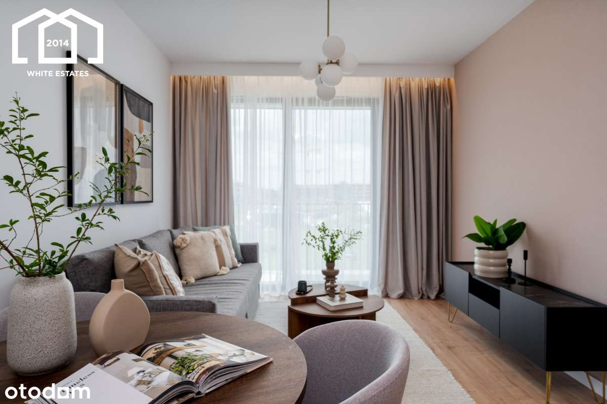 Aktualne 2 pokoje balkon Slow City Kraków - Pełny obrazek: 5/20