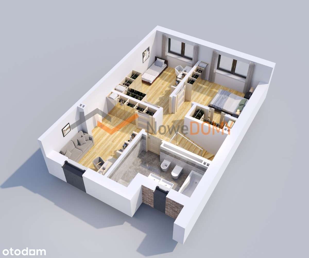 Segment Środkowy Gumieńce 97,4 m2 0% prow.-6