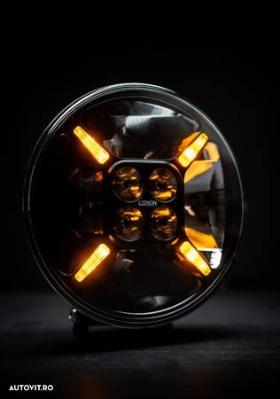Proiector suplimentar Sarox9+ LED, 120W, pozitie alb galbena/portocalie, Ledson - 24