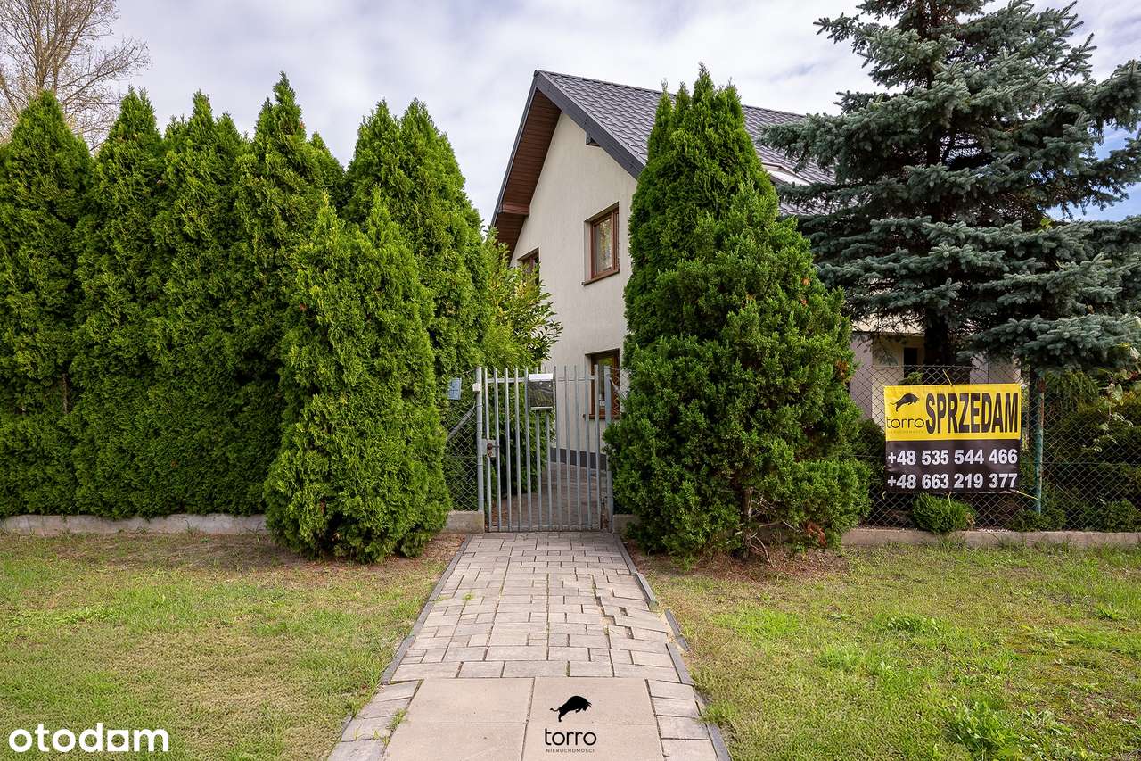 Dom wolnostojący z Dużym Garażem i Pięknym Ogrodem !!!-5