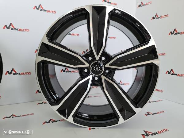 Jantes Look Audi RS4 / RS5 Preto Polido 20 - 4