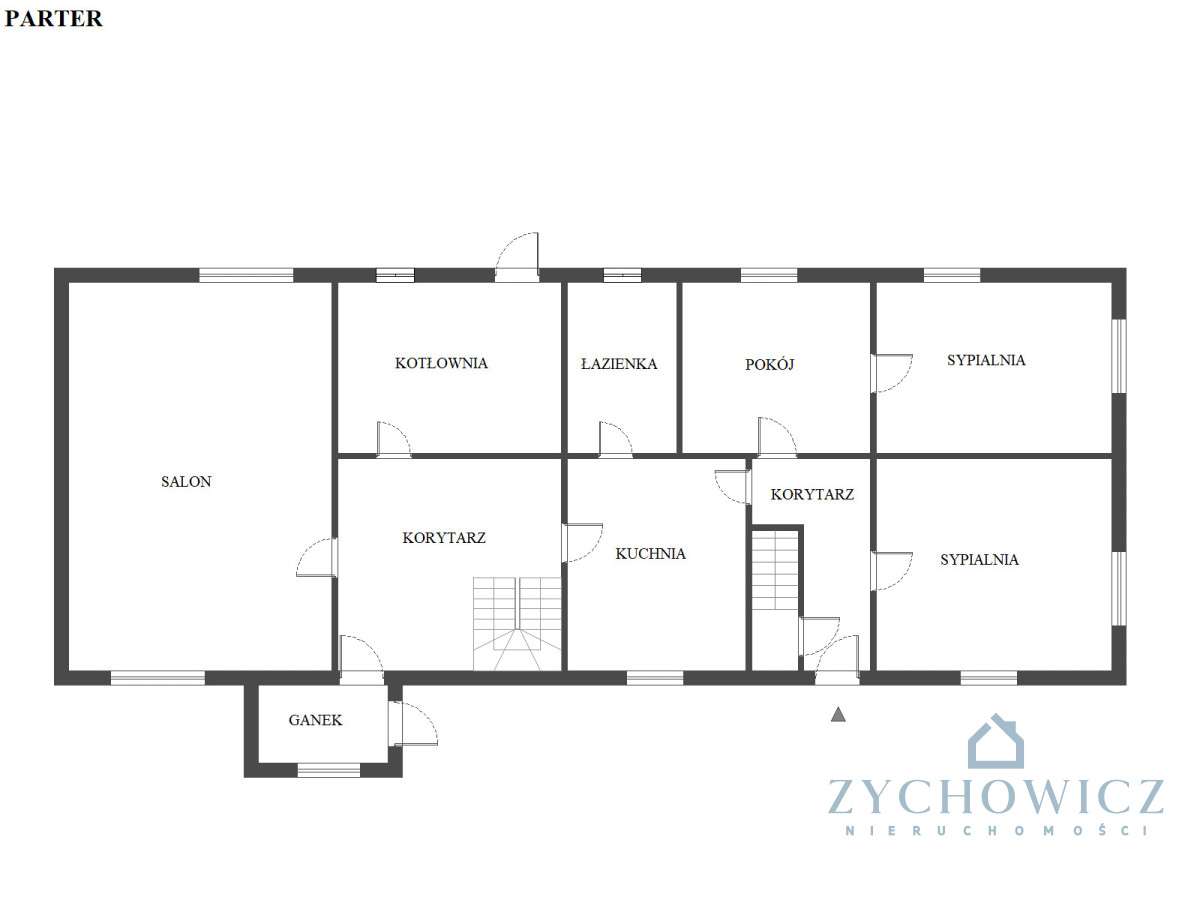 Dom w Wilkowie – przestrzeń, prywatność i natura-15