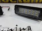 Suporte De Lâmpada De Matricula Com Led Branco Para Audi TT 8N 2-doors 1999-2006, VW EOS, Golf 4, 5, 6, 7, Lupo, Passat 3C, CC, Polo 6N2, 9N,9N3, Beetle, Passat B6, B7, Phaeton, Scirocco, Seat Altea, Exeo, Exeo ST, Ibiza 6J, Leon 1P, Skoda Superb 3T 4-drs Sedan 2008, Porsche Carrera GT, 911 Carrera 996, 997, GT2, GT3, Boxster 987, Cayene 9PA, Cayman 987C. - 6