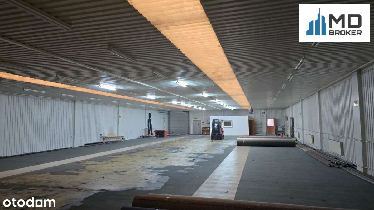 Obiekt pod Warszawą - magazyn + biura, 1128 m² - Pełny obrazek: 1/5