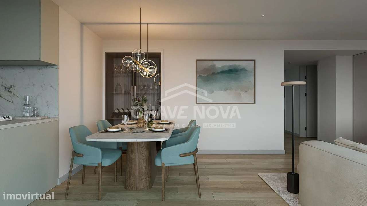 APARTAMENTO T2 NOVO NA Praia da Granja-5