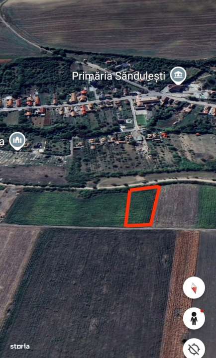COMISION 0%!!! Teren intravilan, 5800 mp, in Sandulesti - Imagine principală: 2/4