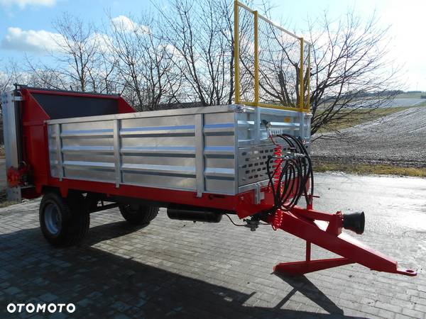 Rozrzutnik obornika JOLMET tandem/jednoosiowy; adapter poziomy 2xślimak TRANSPORT - 7