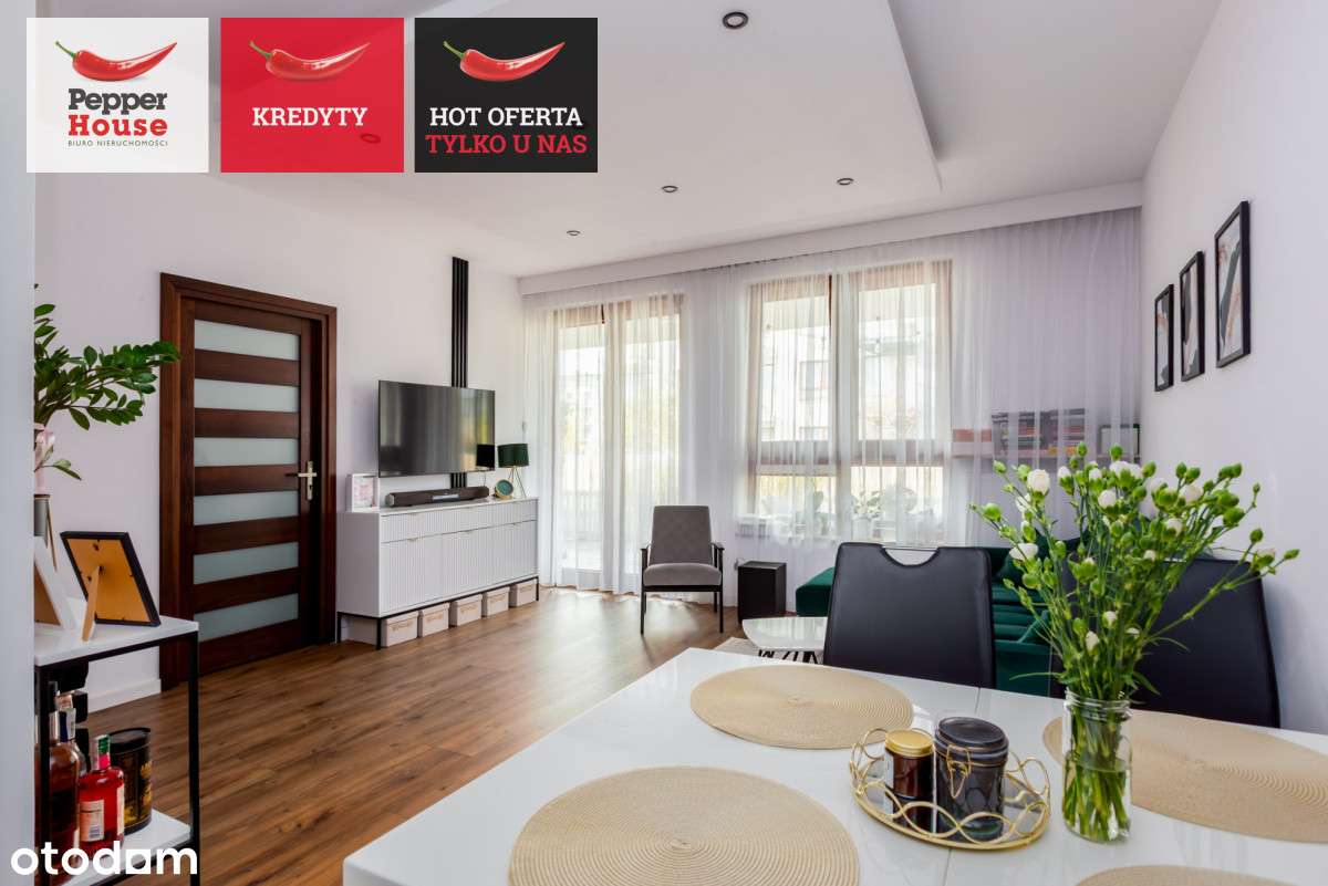 Piękne 2 pokoje z dużym tarasem ! - Pełny obrazek: 4/20