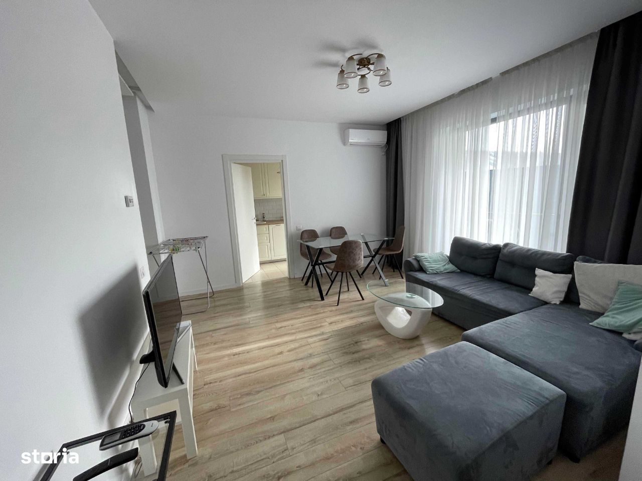 Apartament 3 camere in Citta Residential, parcare subterana, bloc nou
