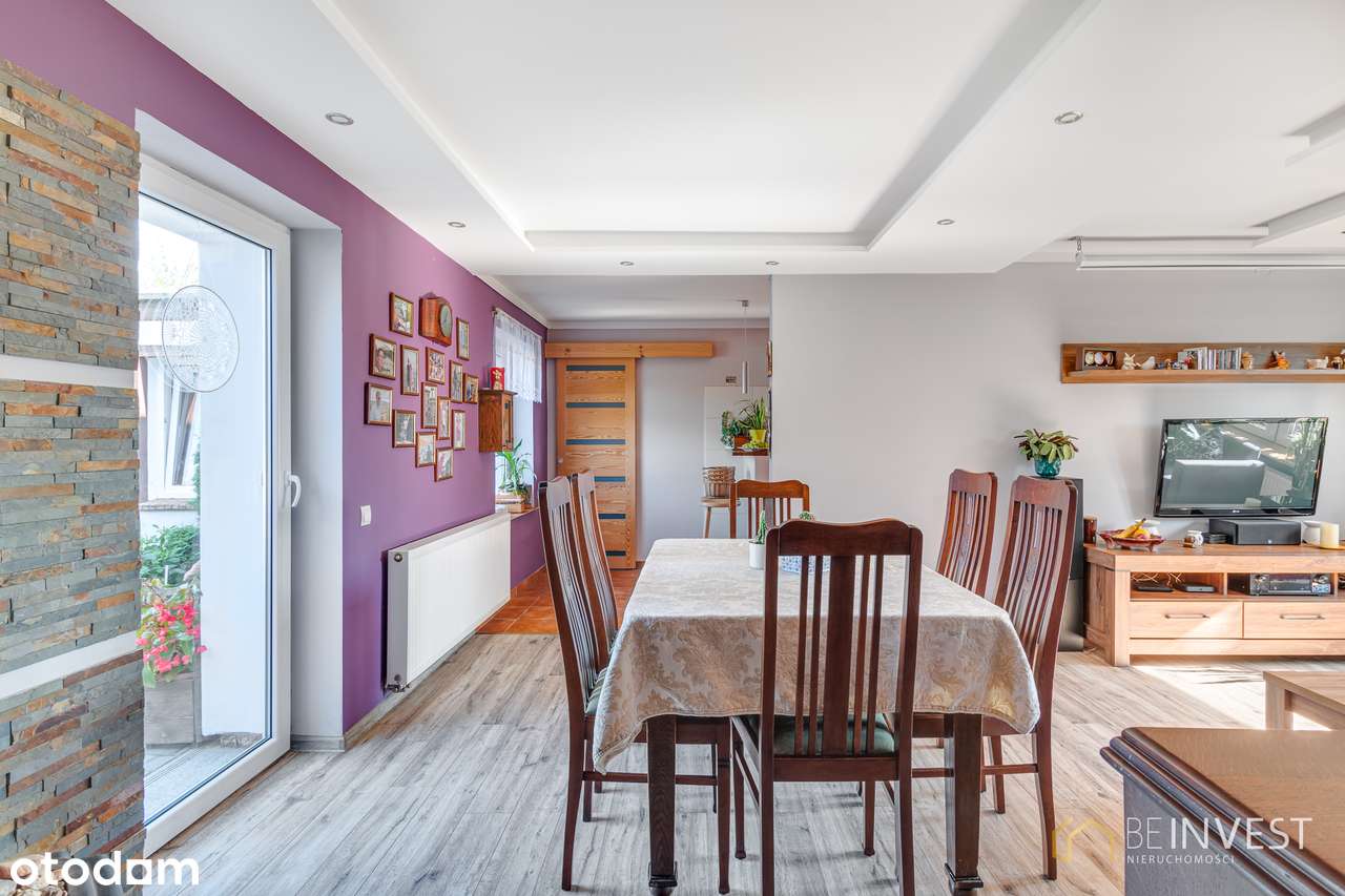 Duży dom parterowy + poddasze | Budynek gospodarczy, duża działka-4