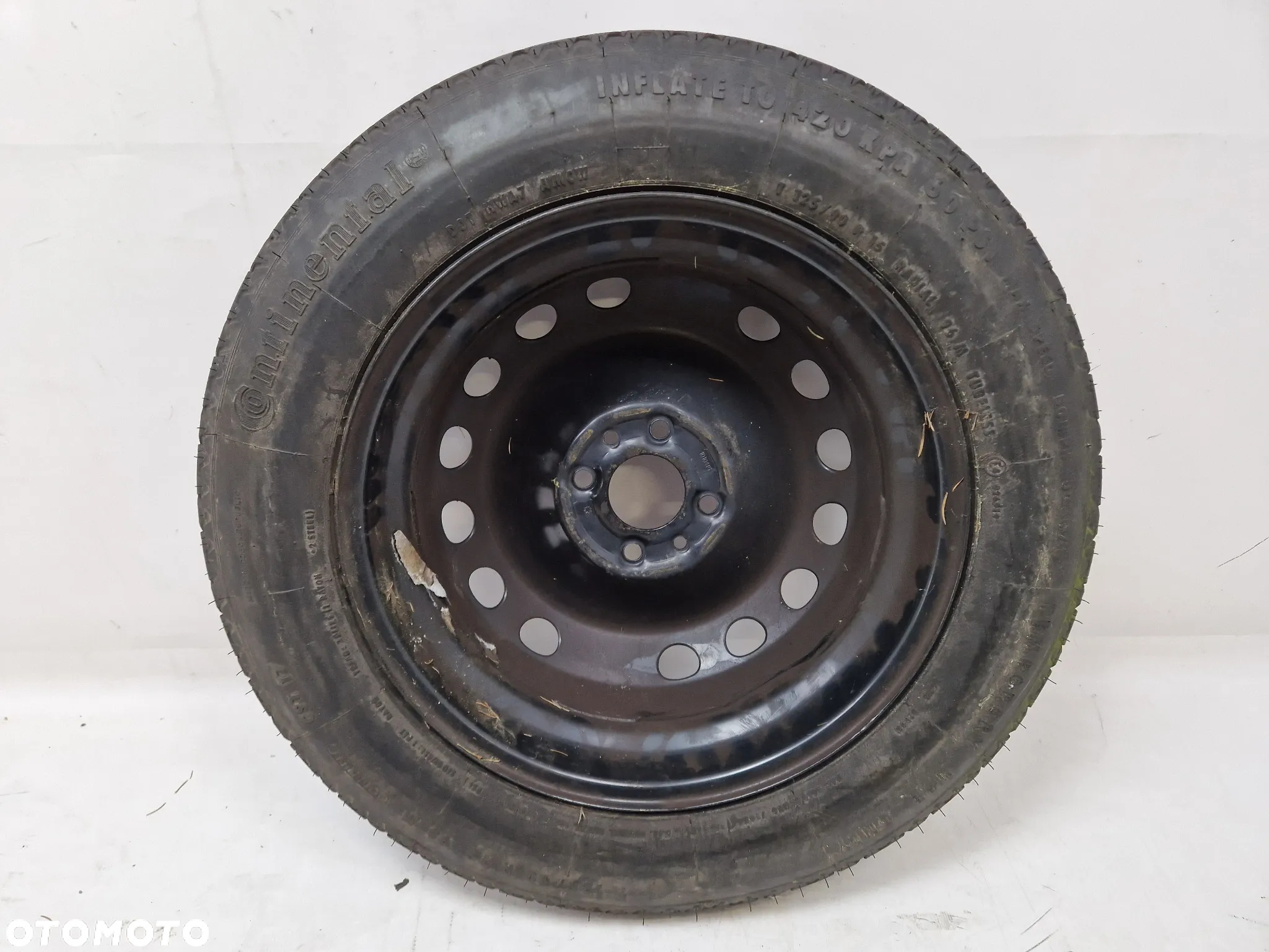 Koło zapasowe dojazdowe Fiat 500 Panda 4x98 4Jx15 ET35 125/90 R15 - 10