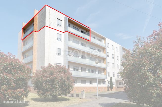 Apartamento T3 com duas varandas, garagem e arrumos, Maia-1