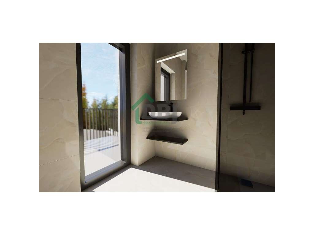 Moradias Bifamiliar com Piscina!-7