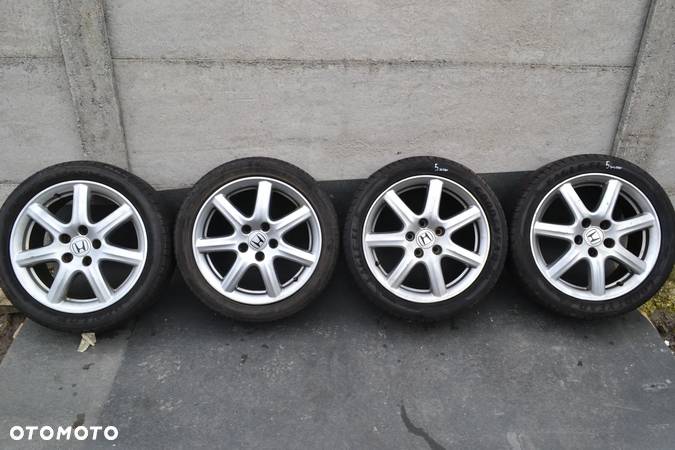 HONDA CIVIC ACCORD ALUFELGI FELGI ALUMINIOWE OPONY 7x17 ET55 5x114.3 - 1