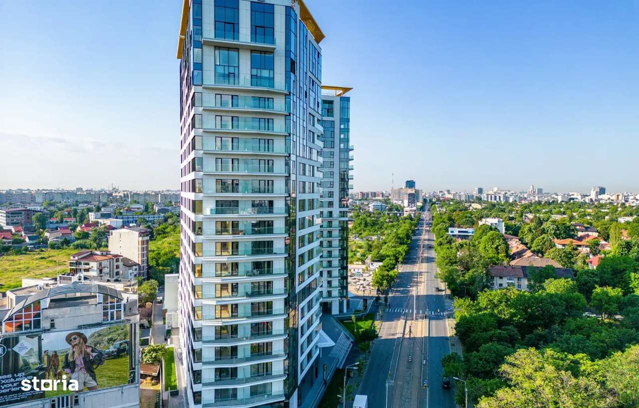 One Verdi Park 2023 Floreasca, 2 camere 67mp Lux Centrala, AC, Parcare - Imagine principală: 2/15