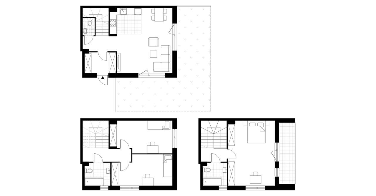 4-pokojowy dom 96m2 + ogródek Bez Prowizji - Pełny obrazek: 3/8