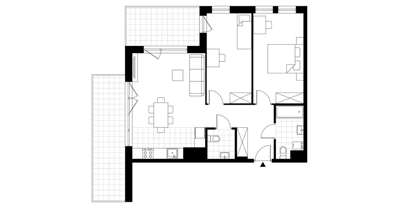 Bulvar Apartments | mieszkanie 3-pok. | D.10.02 - Pełny obrazek: 4/9