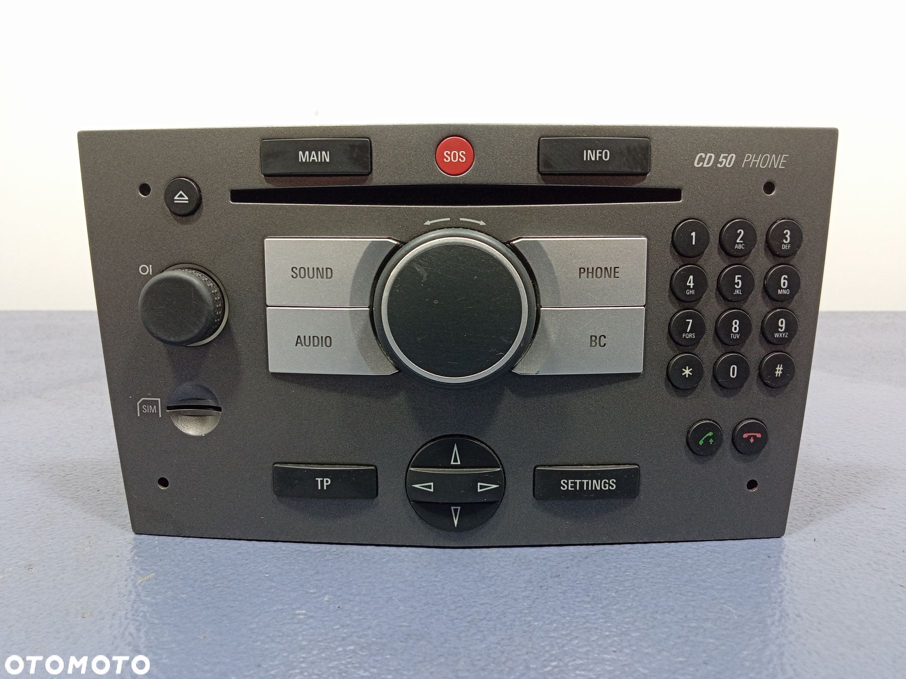 OPEL ASTRA III H RADIO CD FABRYCZNE CD50 PHONE 13157571 - 1