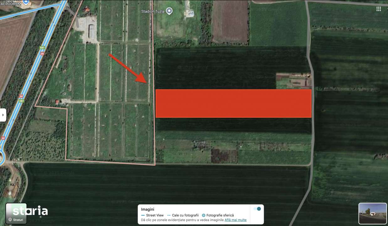 Teren intravilan 475 mp in Tuzla - loturi disponibile langa statiunea - Imagine principală: 2/5