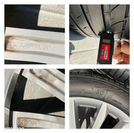 jante roti de vara cu anvelope de prim montaj spate 275 40 19 fata 245 46 19  Style 620 pentru bmw g11 G12 seria 7 sau seria 5 g30 5x112 2 lățimi - 6