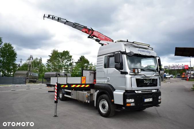 MAN TGA 18.350 4x4H Fassi F235 HDS Żuraw Crane Kran - 2