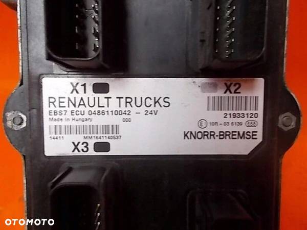 RENAULT T RANGE GAMA T STEROWNIK EBS 21933120 - 3