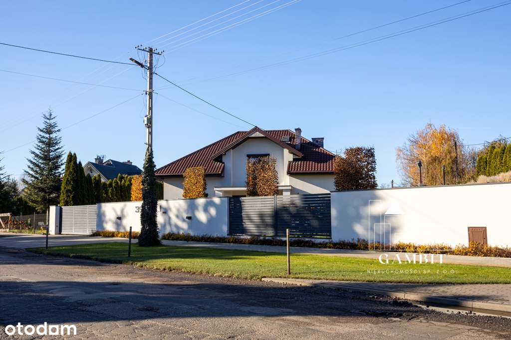 Nowoczesny 5 pok. dom z  dużym ogrodem pod Warszawą-15