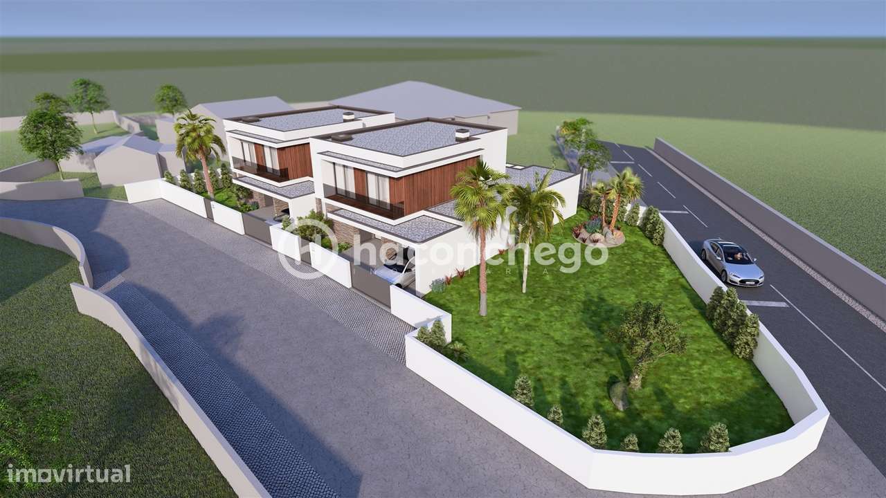 Moradia T3+1 em projeto Barcelos-3