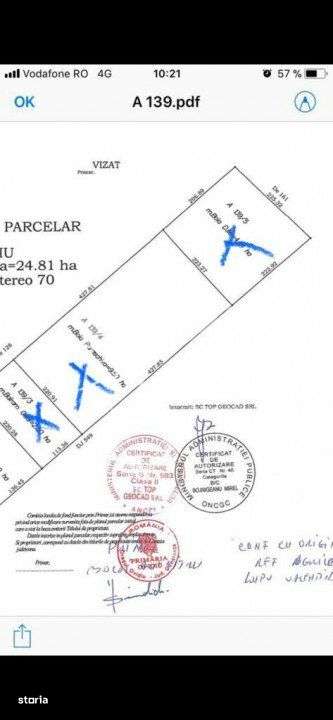 Teren 180000 mp ideal parc logistic - Imagine principală: 2/2