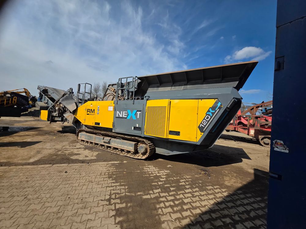 Rubble master rm 120x + rm ms125go  kruszarka udarowa  + przesiewacz  rm ms125go 2021