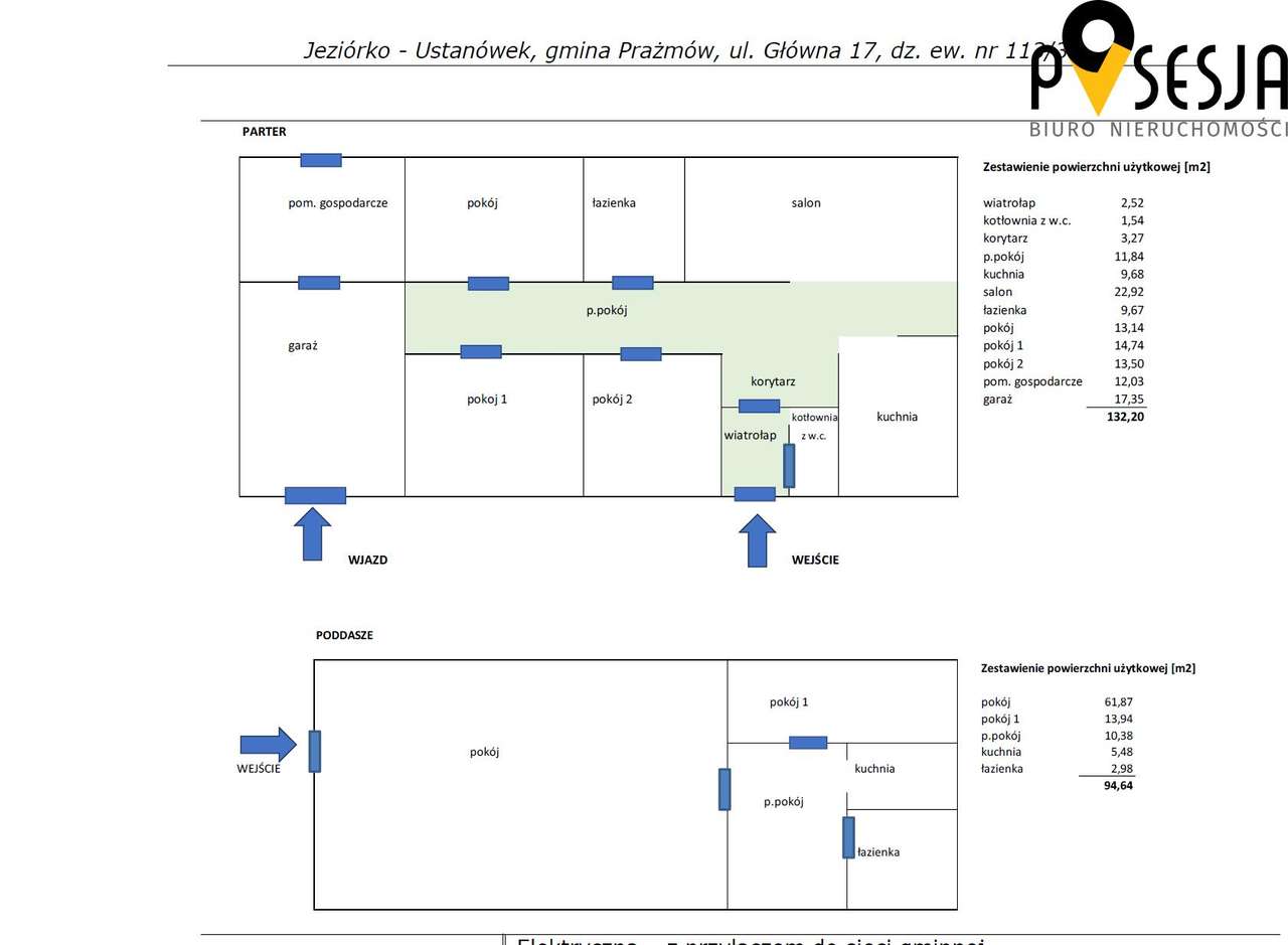 Dom wolnostojący 220m2; działka 1255m2- PKP Ustanówek !-18