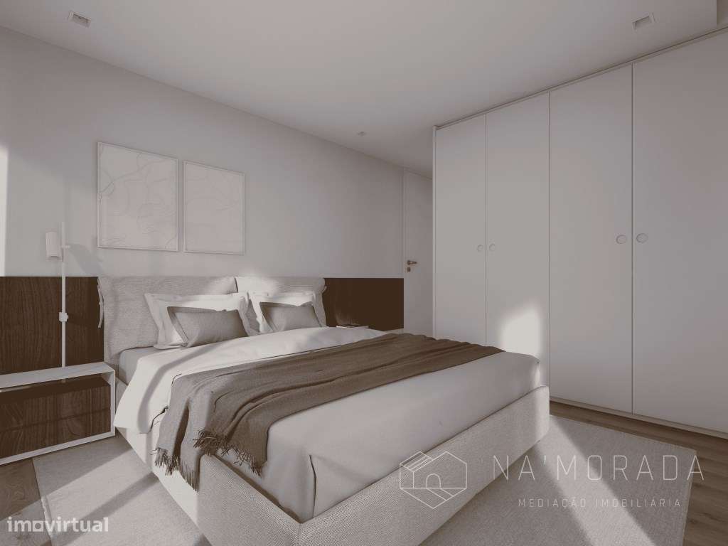 Apartamento T3 com terraço de 40m2 em São Félix da Marinha-19