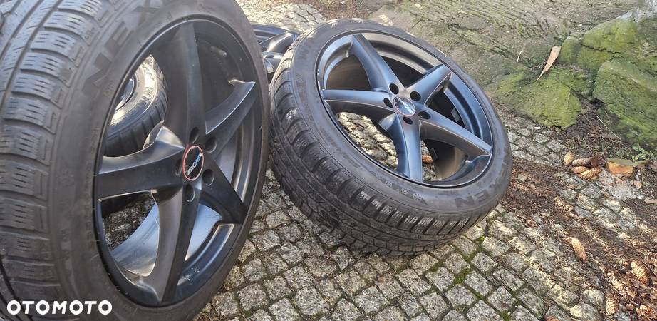 Felgi 18 Ronal 5x108 +Opony zimowe Nexen 235/45/18 Volvo,Ford,Peugeot,Jaguar,Alufelgi,Koła - 2