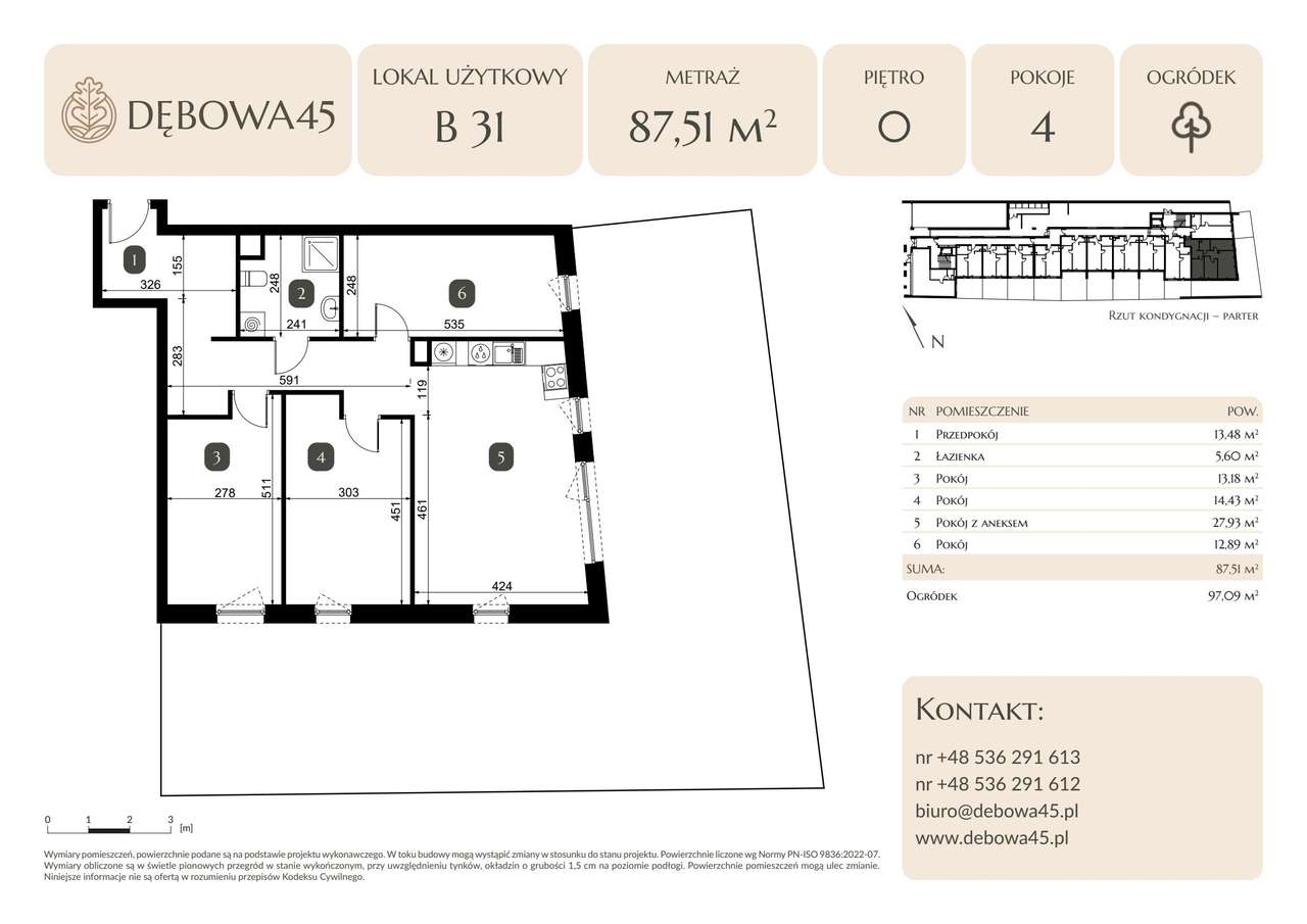 2-pokojowe mieszkanie 87m2 + ogródek Bezpośrednio - Pełny obrazek: 2/8