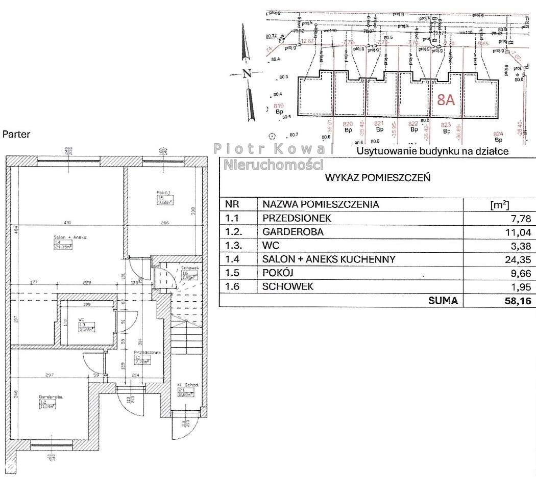 3 pok.- 58 m2 - bezczynszowe - z ogródkiem - przy lesie - 2 m-ca park.-13