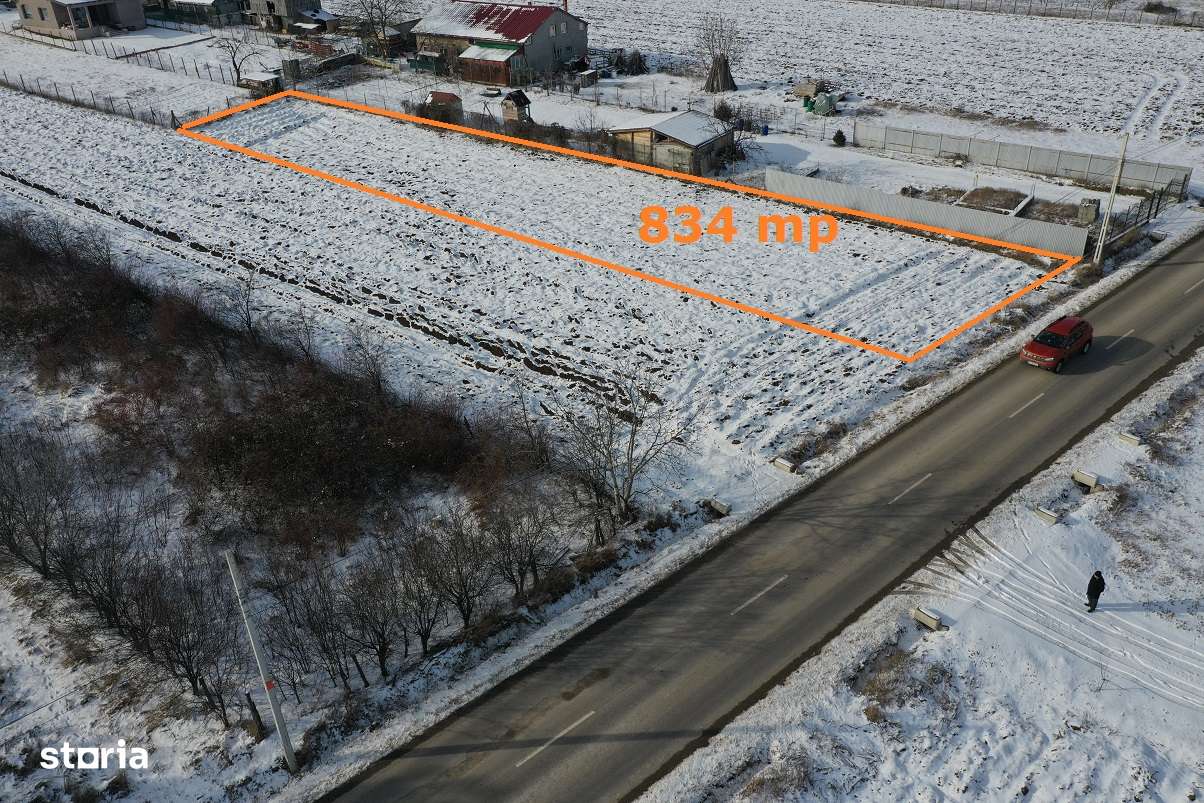Teren 834 mp Sarata Dealul Nou stradal Itravilan Negociabil-1
